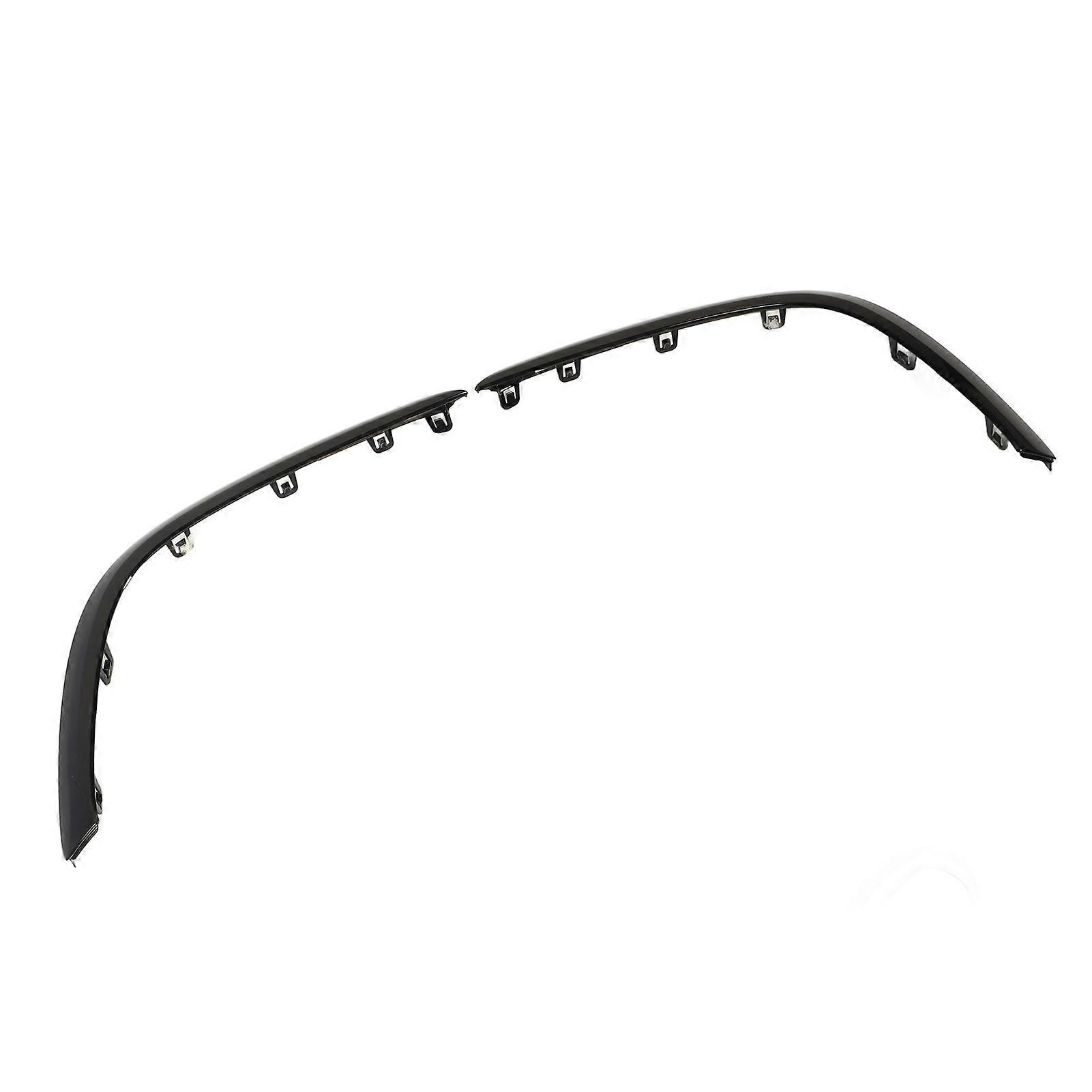 2pcs Lower Fog Grille Molding Trims Replacement for Benz E?Class W213 Exclusive Line 2021 to 2023 Glossy Black 213 885 9303(Left), 213 885 9403(Right)