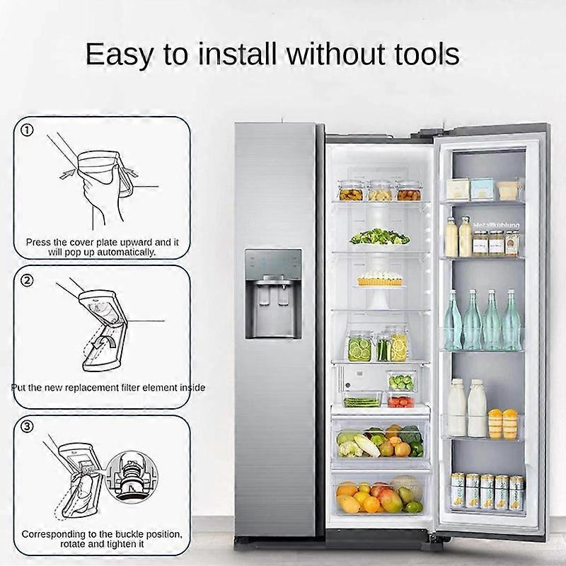 Replace Refrigerator Water Filter for LG LT1000P, ADQ74793501, ADQ74793502, MDJ64844601, Kenmore 46-9980, 9980 1pcs