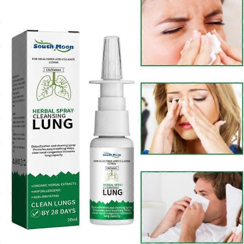 Chinese Traditional Herbal Propolis Nasal Spray Inflammation Sinusitis Cold Dry Itchy Swelling Nose Drops
