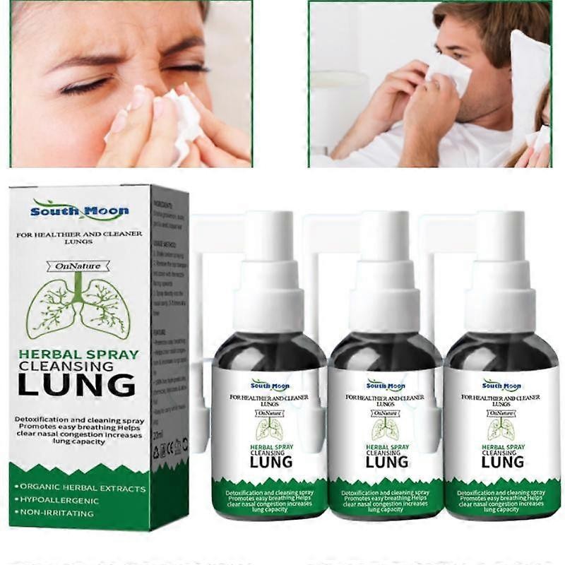 3x Chinese Traditional Herbal Propolis Nasal Spray Inflammation Sinusitis Cold Dry Itchy Swelling Nose Drops
