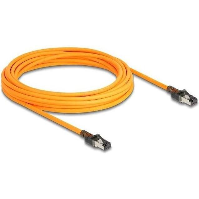 Delock Cavo Di Rete RJ45 Con Funzione Di Ricerca Porte USB Type-C™ Autotracciamento Cat.6A S/FTP 7,5 M (S/FTP, CAT6a, 7.50m), Cavo Di Rete
