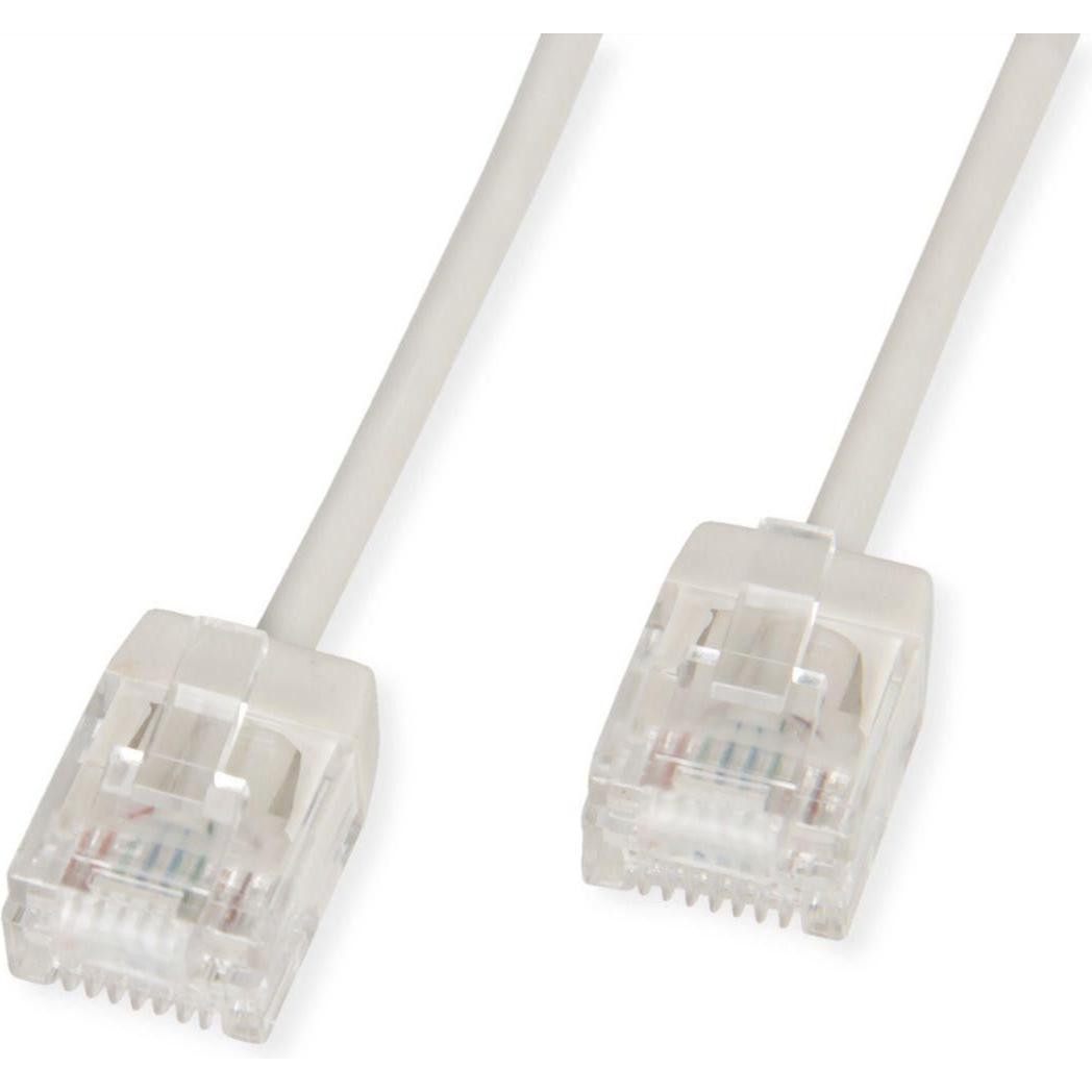 Roline 21.15.4400 (U/UTP, CAT6a, 0.50m), Cavo Di Rete