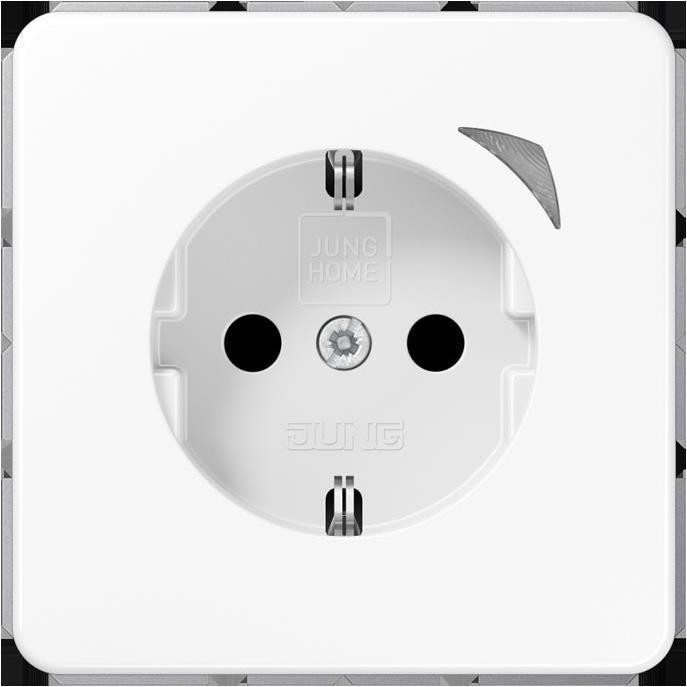 JUNG, Presa Di Corrente, BTCD1521SEWW HOME SCHUKO