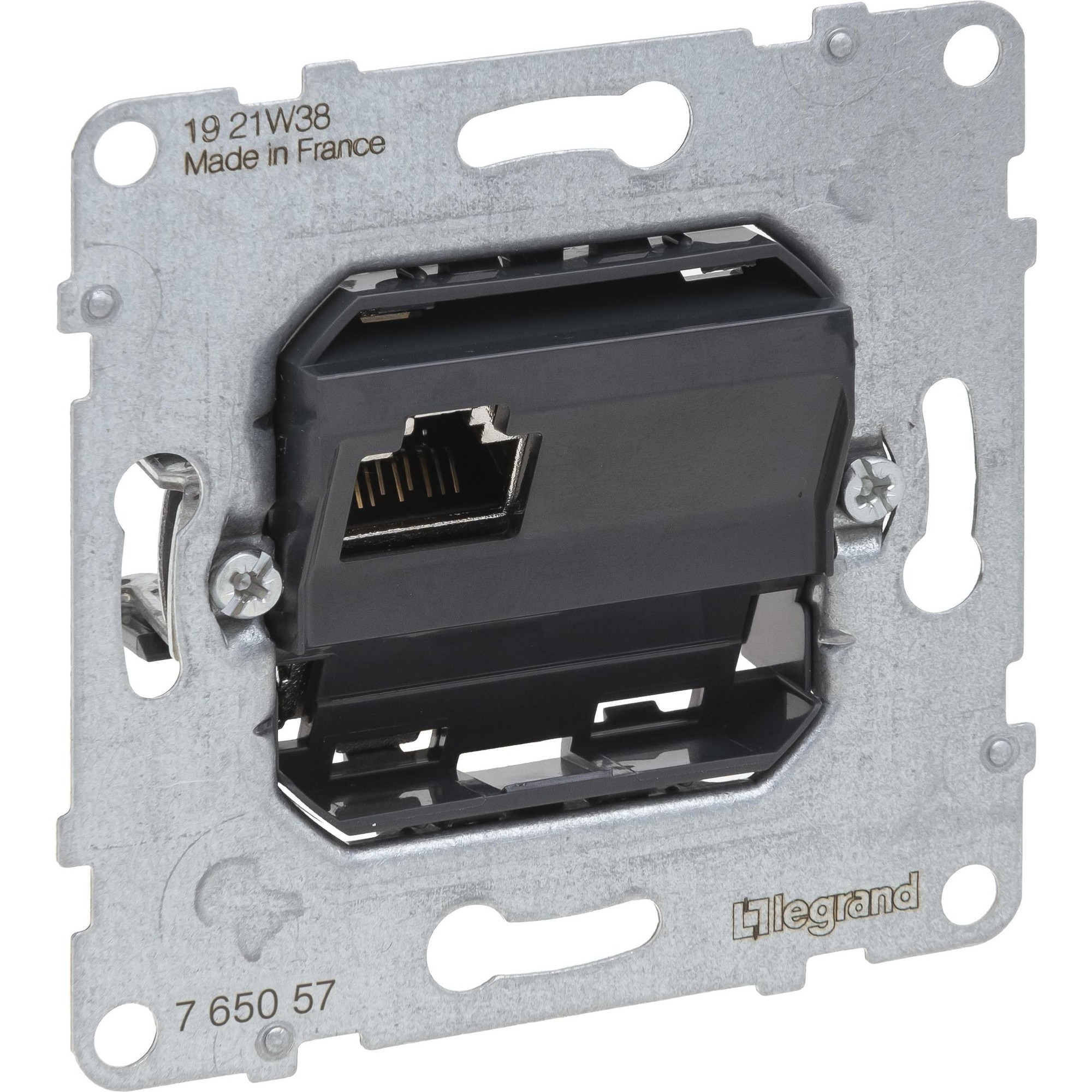 Legrand, Presa Di Corrente, SEANO Presa Dati RJ45, Cat. 6A, UTP, Non Schermata, 765057