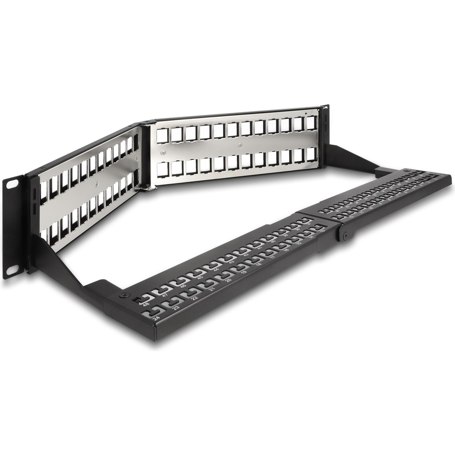 Delock 66977 Pannello Patch Keystone 48,30 Cm (19