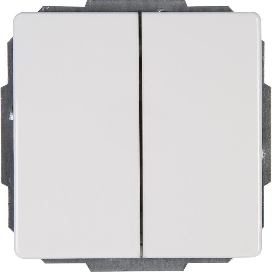Kopp 600329086, Pulsante + Interruttore, Bianco