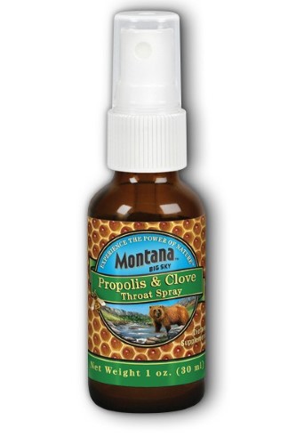 Propolis & Clove Throat Spray Spice Premier One 1 Oz Spray