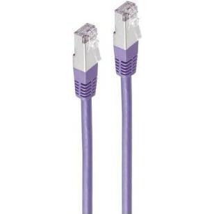 Shiverpeaks -BASIC-S--Cavo Patch Cat. 5e SF/UTP Viola 20m (SF/UTP, CAT5e, 25m), Cavo Di Rete