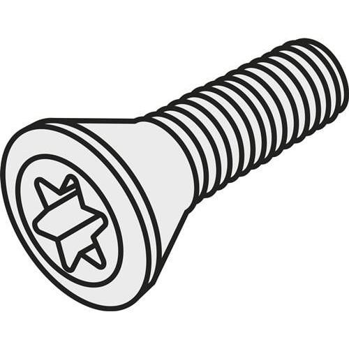 Pramet, Accessori per Macchine, Wendeschneidplatten-Schraube ISO 5513 020-05 Bruttogewicht 0,1g