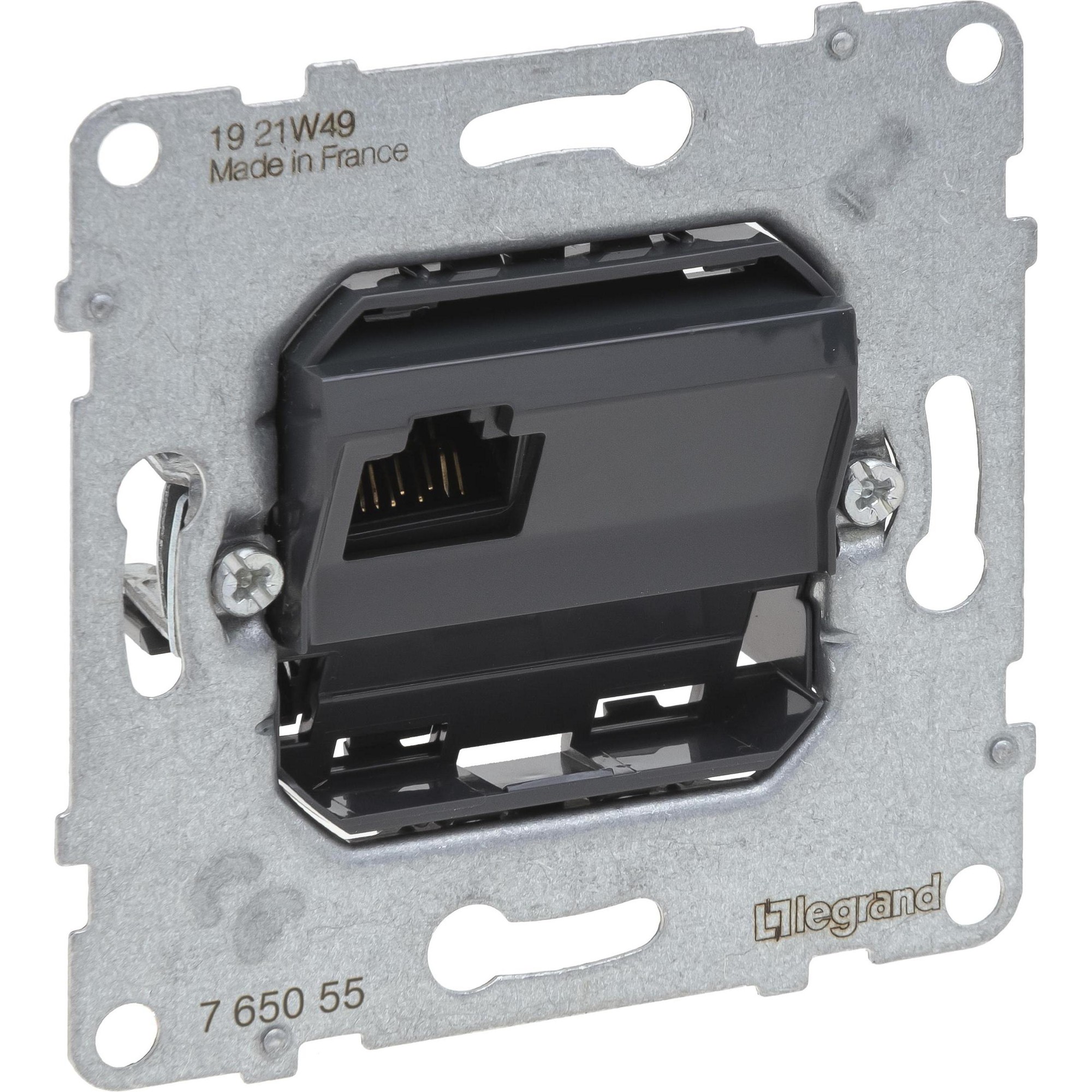 Legrand, Presa Di Corrente, SEANO Presa Dati RJ45, Inserto, Cat. 5e, UTP, Non Schermata, 765055