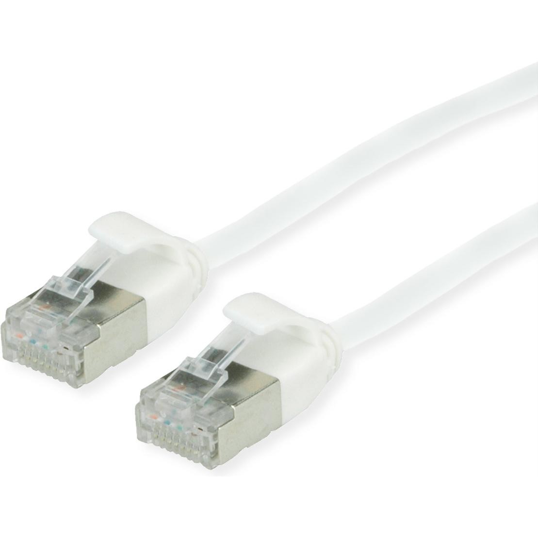 Roline Cavo Patch U/FTP Cat.6A (Classe EA), LSOH, Sottile (U/FTP, CAT6a, 0.15m), Cavo Di Rete
