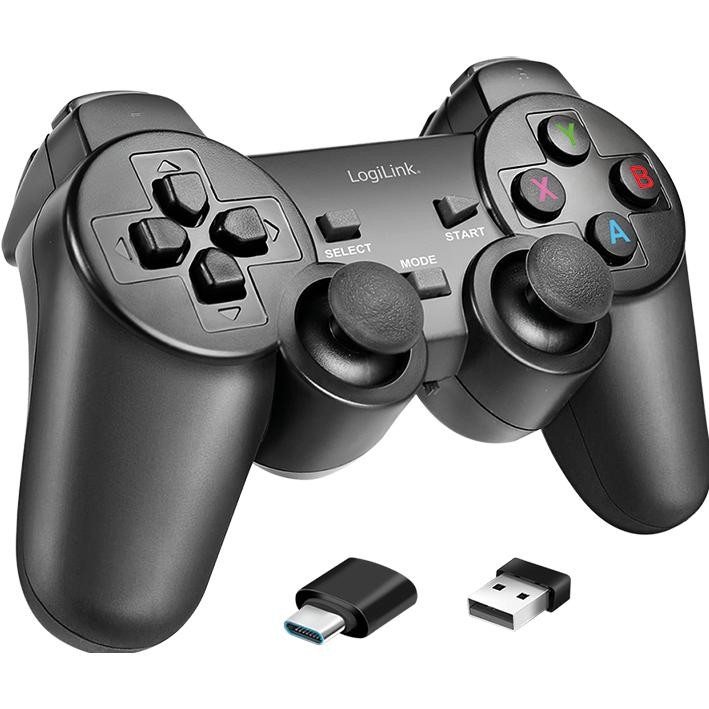 LogiLink 2.4G Wireless Controller. Black