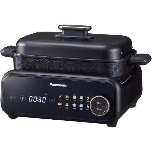 Panasonic NF-GM400KXE, Vaporiera + Cuociriso, Nero