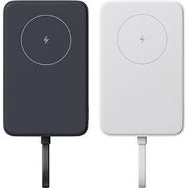 Xiaomi 33W Magnetic Power Bank 10000mAh (Integrated Cable) (10000mAh, 33W), Powerbank, Bianco