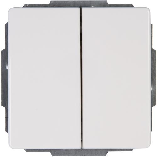 Kopp 600529082, Pulsante + Interruttore, Bianco