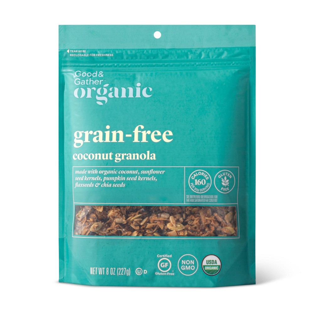 Coconut Grain Free Granola - 8oz - Good & Gather