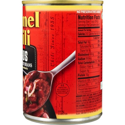 HORMEL Angus Chili No Beans  16 G Protein  No Artificial Ingredients  Steel Can 15 Oz thumbnail