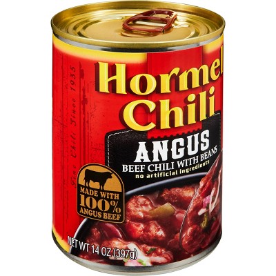 HORMEL Angus Chili No Beans  16 G Protein  No Artificial Ingredients  Steel Can 15 Oz thumbnail