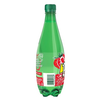 Strawberry Flavored Carbonated Mineral Water, Strawberry thumbnail