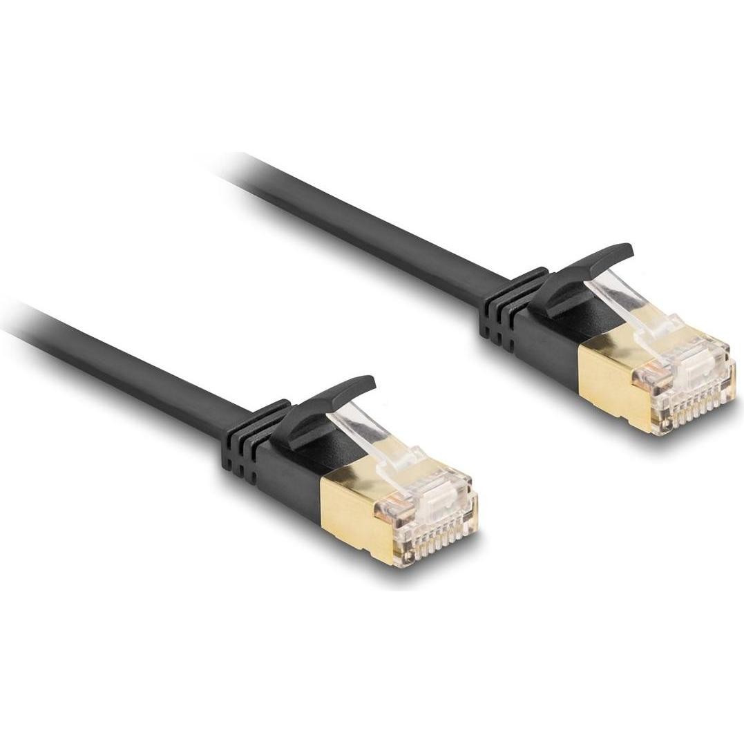Delock Cavo Di Rete RJ45 Cat.6A Da Spina a Spina Con Robu (U/FTP, CAT7, 3m), Cavo Di Rete