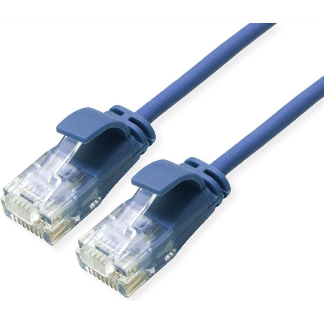 Roline Cavo Patch UTP Cat.6A (Classe EA), LSOH, Sottile (U/UTP, CAT6a, 2m), Cavo Di Rete