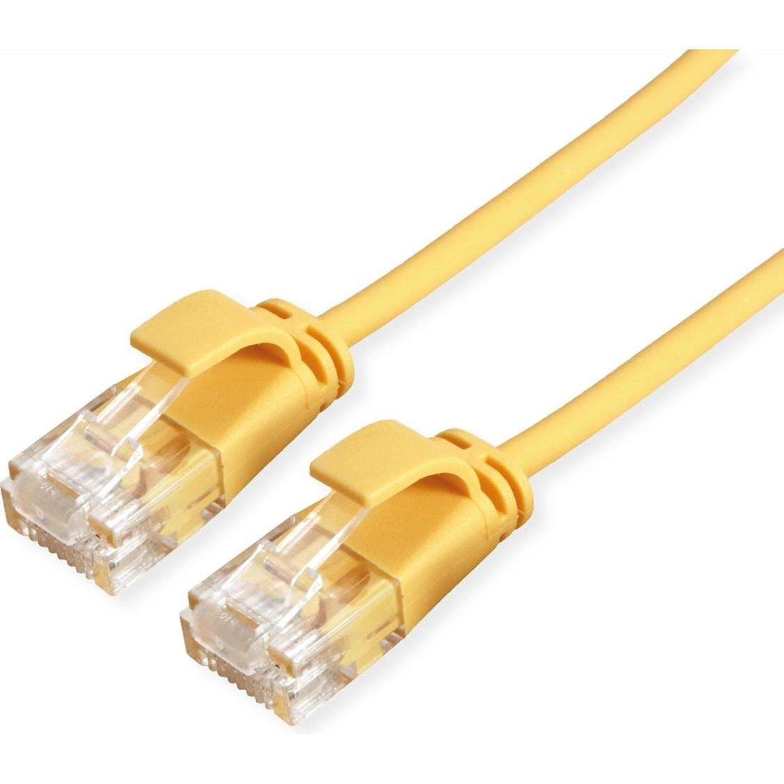 Roline Cavo Patch UTP Cat.6A (Classe EA), LSOH, Sottile (U/UTP, CAT6a, 2m), Cavo Di Rete