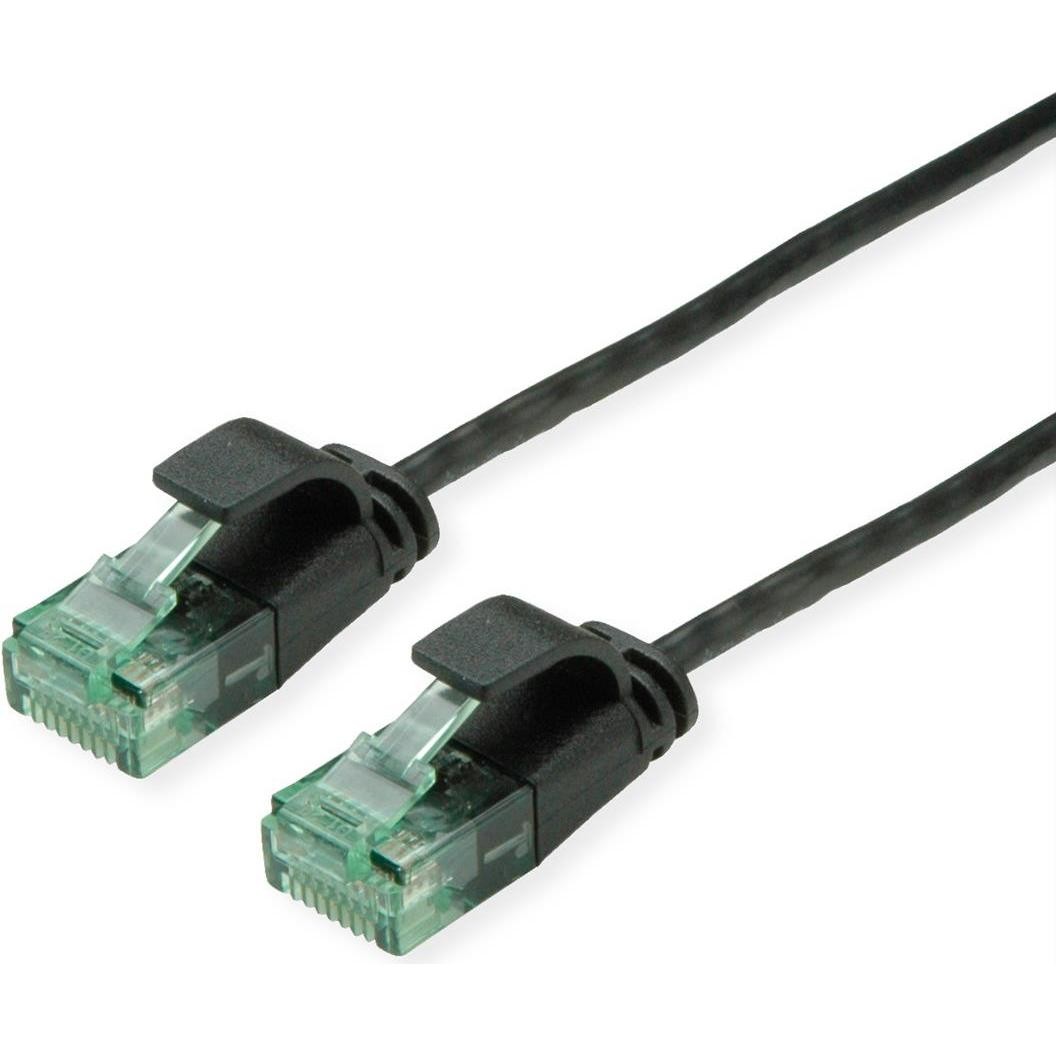 Roline Cavo Patch UTP DataCentre Cat.6A (Classe EA), Sottile (UTP, CAT6a, 3m), Cavo Di Rete