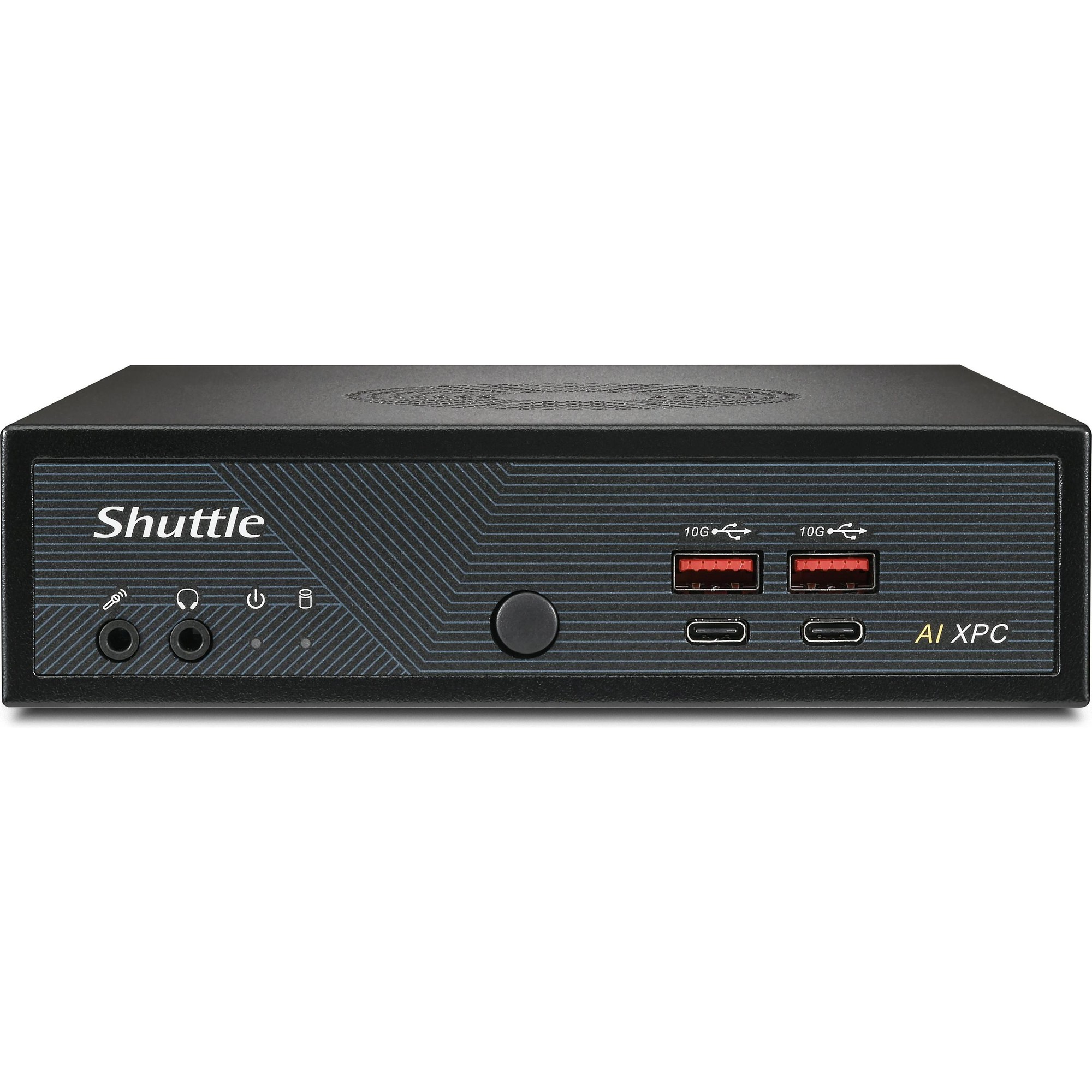 Shuttle - XPC DN11H7 Barebone System - 2U Desktop - Socket BGA-1528 - 1 X Processor Support - Intel Core Ultra 7 155H 1.40 - Black