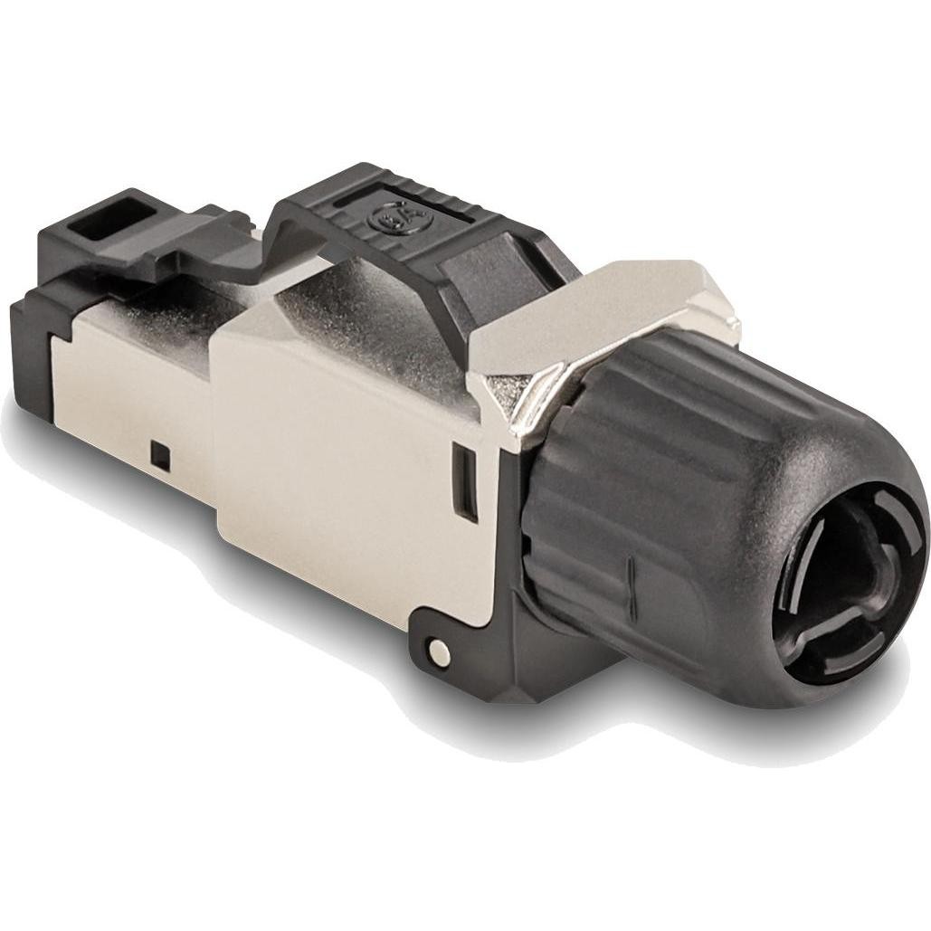Delock Spina RJ45 Cablabile in Campo Cat.6A (Connettore Del Cavo Di Rete), Accessori Di Rete