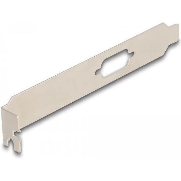 Delock Staffa a Slot Standard Con Apertura D-Sub 9, Accessori per Case PC