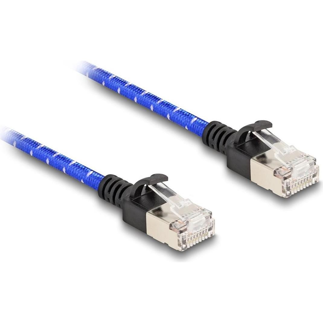 Delock Cavo Di Rete RJ45 Con Guaina Intrecciata Cat.6A U/FTP Sl (U/FTP, CAT6a, 3m), Cavo Di Rete