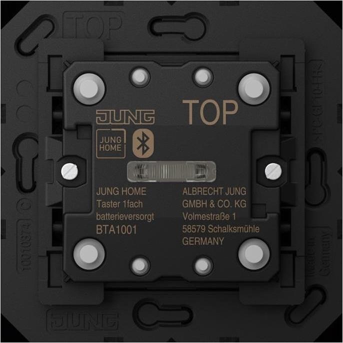 JUNG, Interruttore Luce, BTA1001 Pulsante HOME 1gang