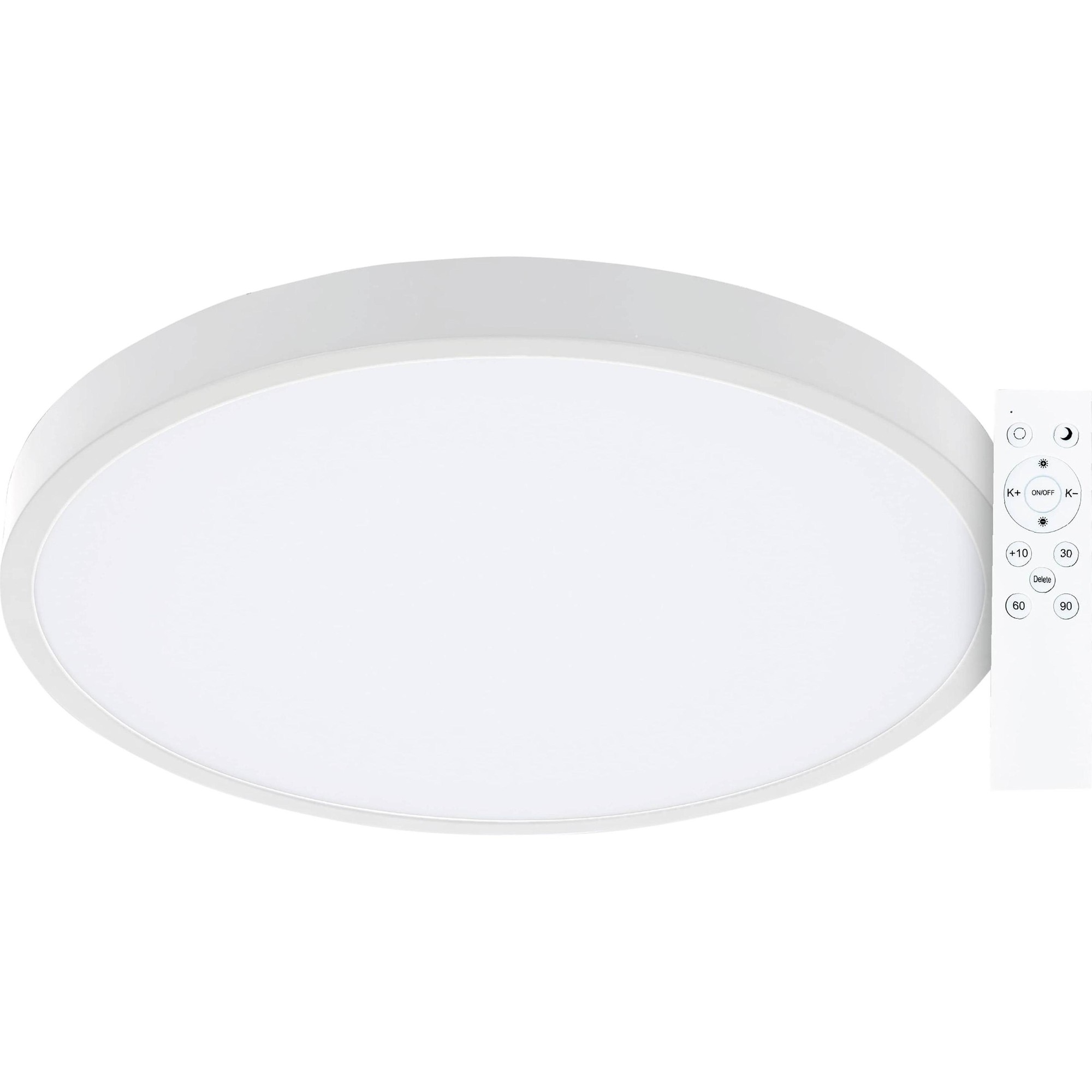 Müller Licht, Applique + Plafoniera, MÜLLER-LICHT LED-Deckenleuchte Rami 36 White, 24W, 2500lm, 2700-6500K, IP20, CCT (2500lm)