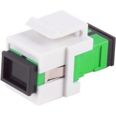Shiverpeaks Basic-S--Connettore Keystone a Fibra Ottica, SC-SC, Simplex, Verde (U/UTP), Cavo Di Rete