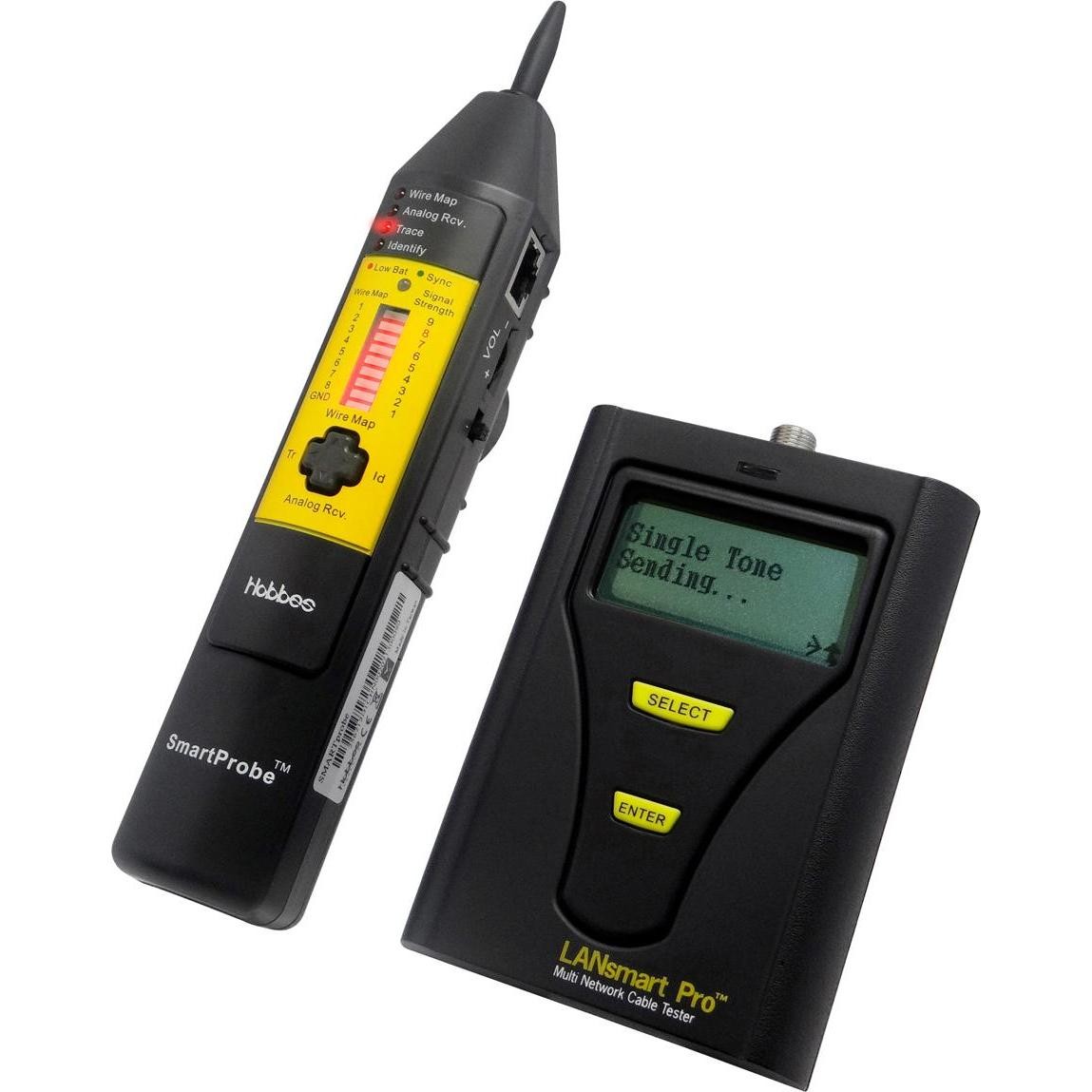 Hobbes Kit Tester per Cavi LANsmart Pro E SmartProbe (Attrezzi), Accessori Di Rete