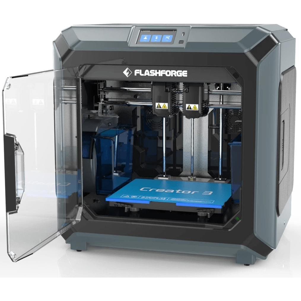FlashForge Creator 3 Pro, Stampante 3D, Nero