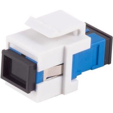 Shiverpeaks Basic-S--Connettore Keystone a Fibra Ottica, SC-SC, Simplex, Blu (U/UTP), Cavo Di Rete