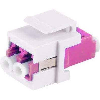 Shiverpeaks Connettore Basic-S--LO per Fibra Ottica, LC-LC, Duplex, Viola, Accessori Di Rete