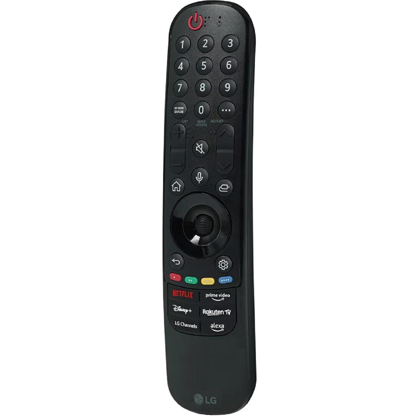 LG Telecomando Magico a Tasti Numerici (Telecomando Universale, Infrarossi), Telecomando, Nero