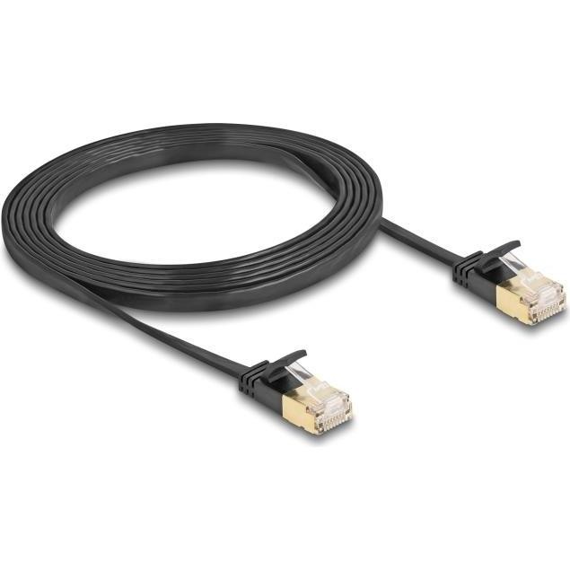 Delock Cavo Di Rete RJ45 Cat.6A Da Spina a Spina Con Robu (U/FTP, CAT7, 2m), Cavo Di Rete