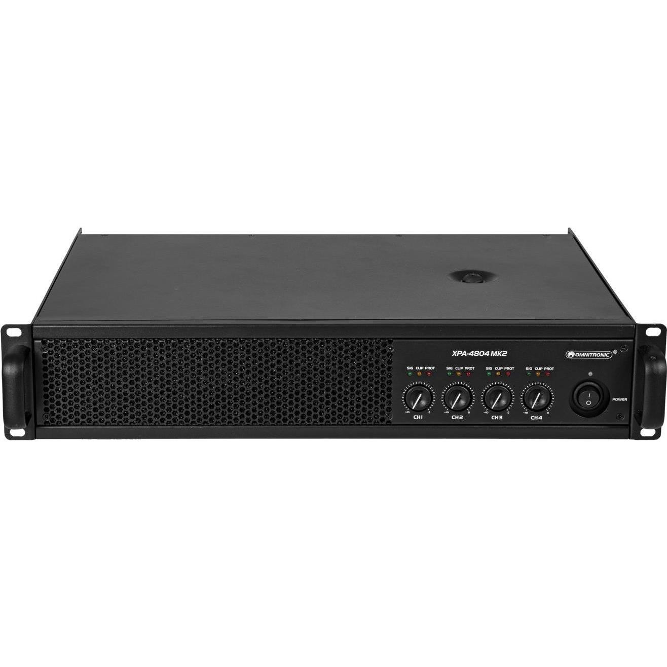 Omnitronic Amplificatore Di Potenza XPA-4804 MK2, Effetti Audio