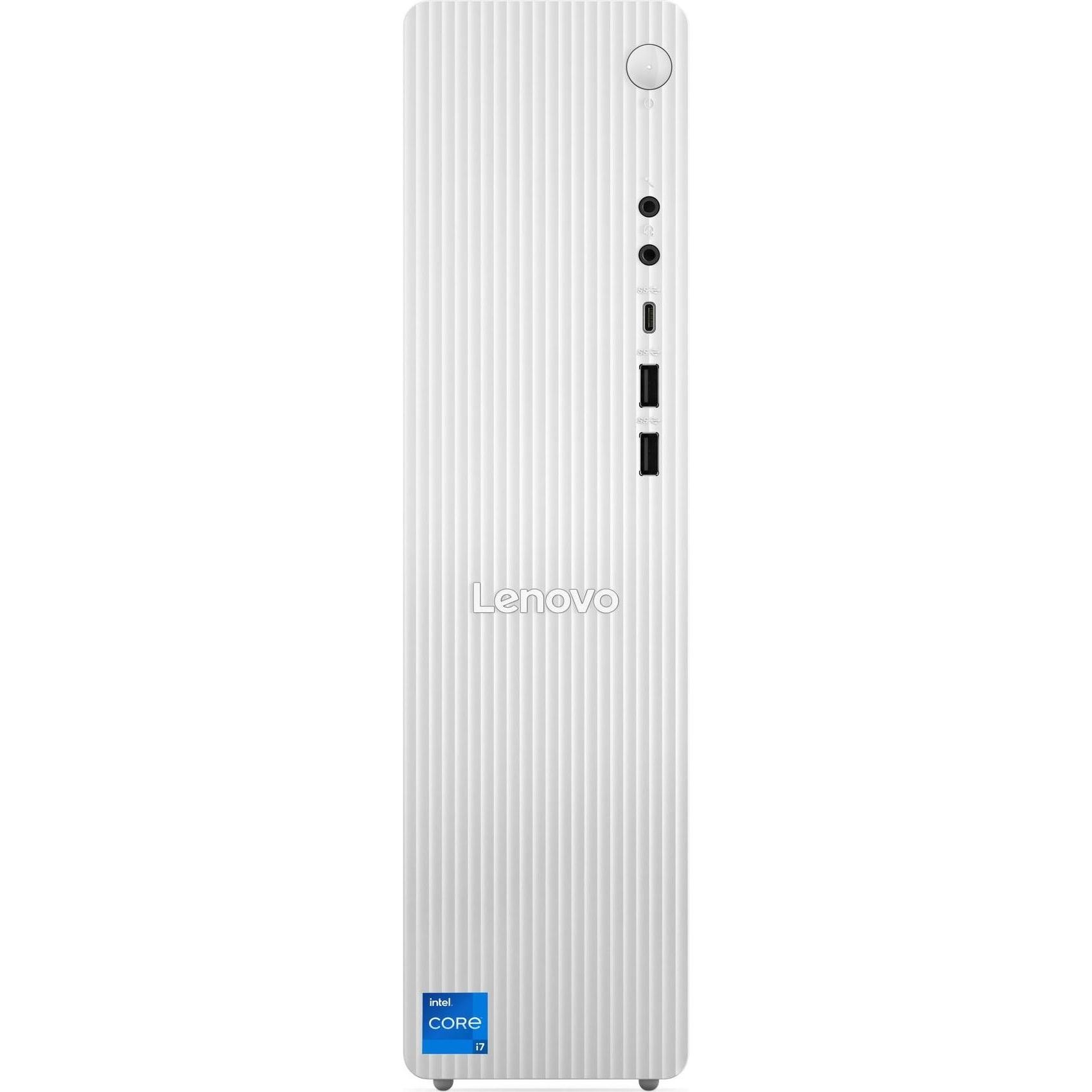 Lenovo IdeaCentre Tower Desktop PC, Windows 11 (Intel Core I5-13420H, 16GB, 1000GB, Grafica Intel UHD), PC, Grigio