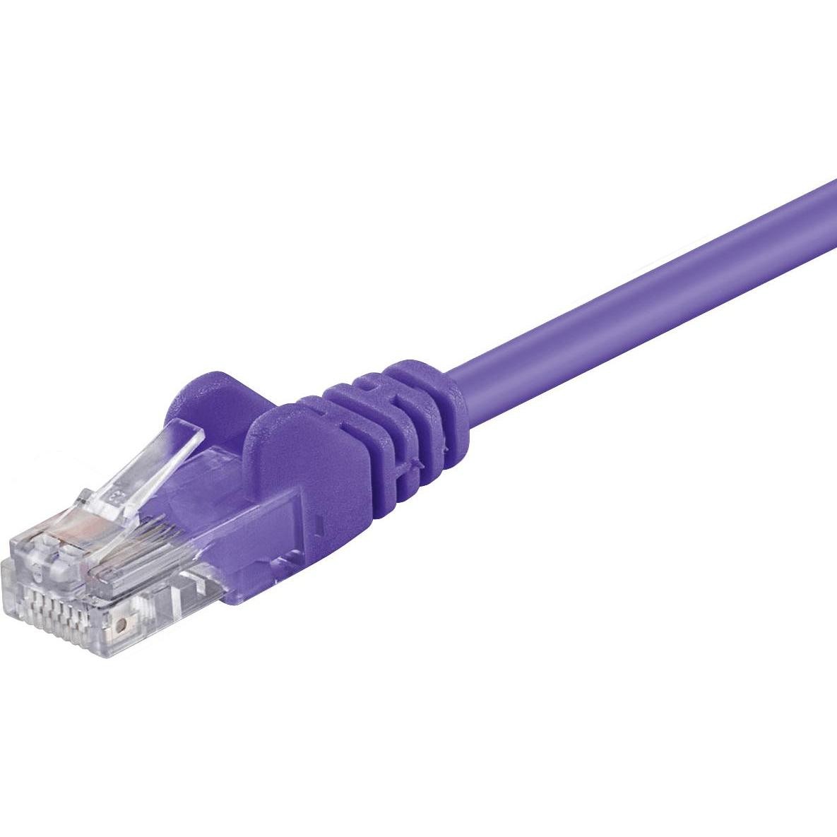 Shiverpeaks -BASIC-S--Patch Cavo Cat. 5e SF/UTP Viola 5m (SF/UTP, CAT5e, 5m), Cavo Di Rete