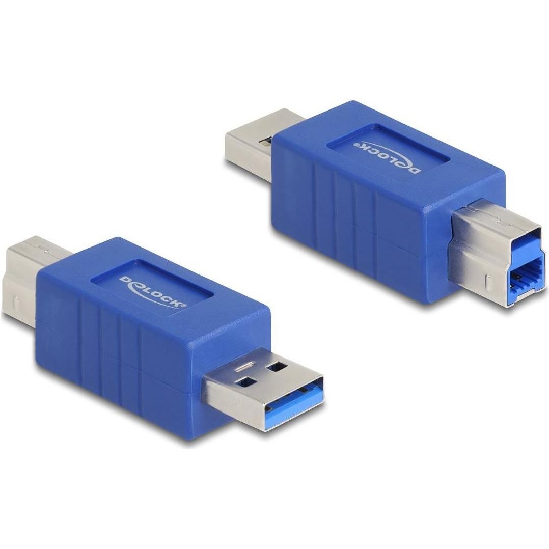 Delock Adattatore USB 5 Gbps Da Spina USB Tipo-a a Spina USB Tipo-B, Cavo USB