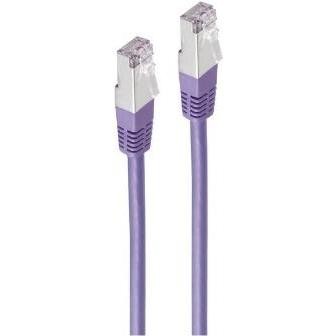 Shiverpeaks -BASIC-S--Patch Cavo Cat. 5e SF/UTP Viola 7,5m (SF/UTP, CAT5e, 7.50m), Cavo Di Rete