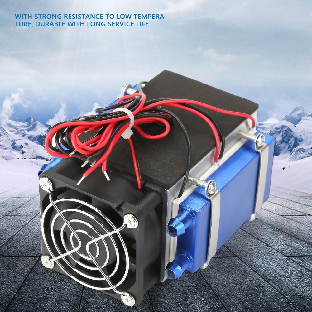 Refroidisseur De Machine De Réfrigération à Semi-conducteur à 4 Puces CC 12 V, Dispositif De Refroidissement à Air à Monter Soi-même 4 Pin thumbnail
