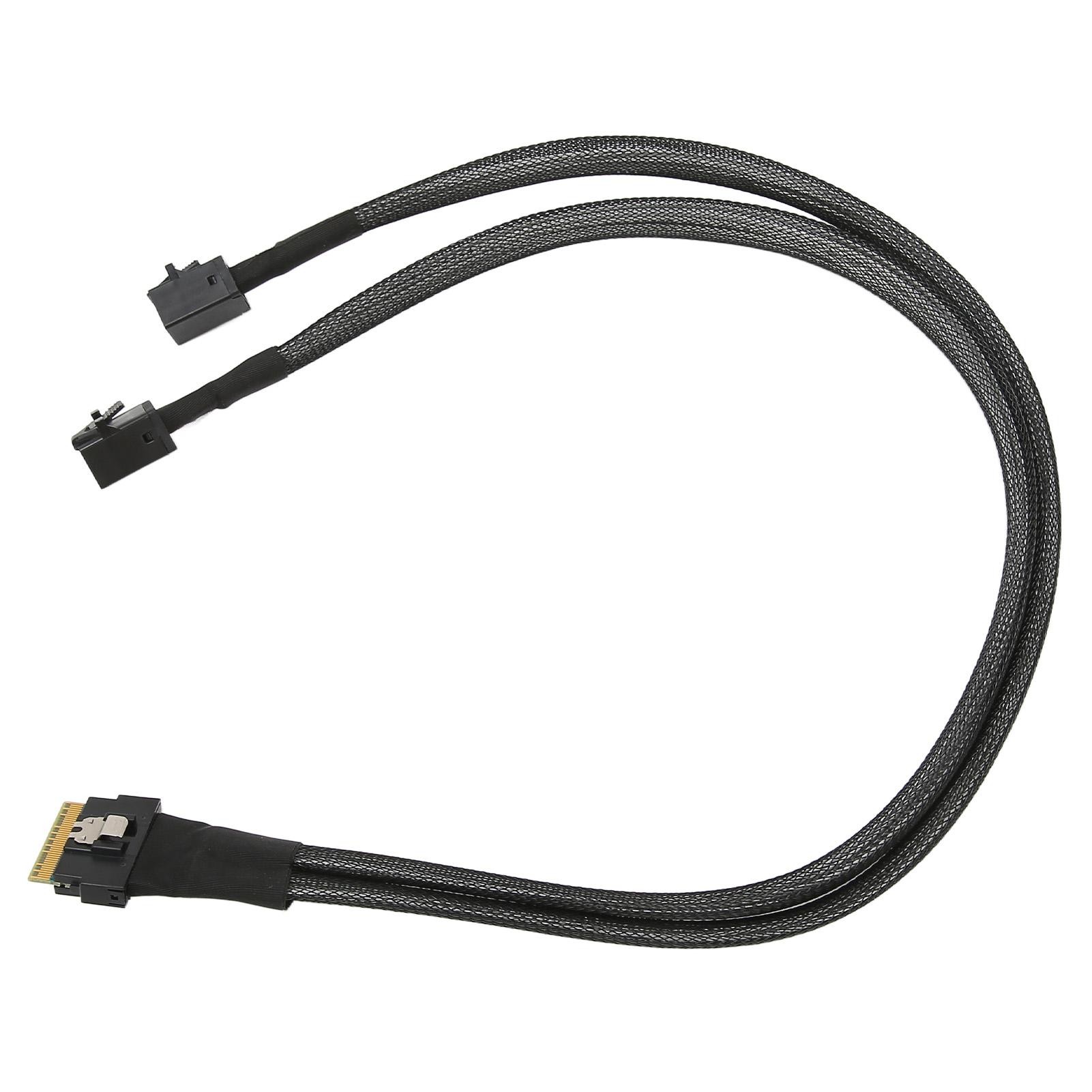 Câble Mini SAS Forte Ténacité 12 Gbps Données SFF‑8654 8i Vers SFF‑8643 Câble Carte Contrôleur Serveur thumbnail
