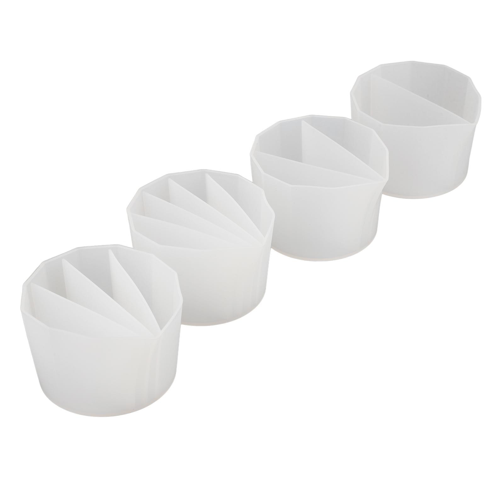 4 Styles De Tasses Fendues Pour Peinture à Faire Soi-même, En Silicone, Réutilisable, Pour Aromathérapie, Pour Faire Fondre La Cire thumbnail