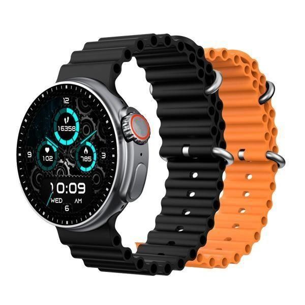 Montre Connectée - DCU - Boston - Écran Amoled 1,43' - Appels Bluetooth - 10 Atm