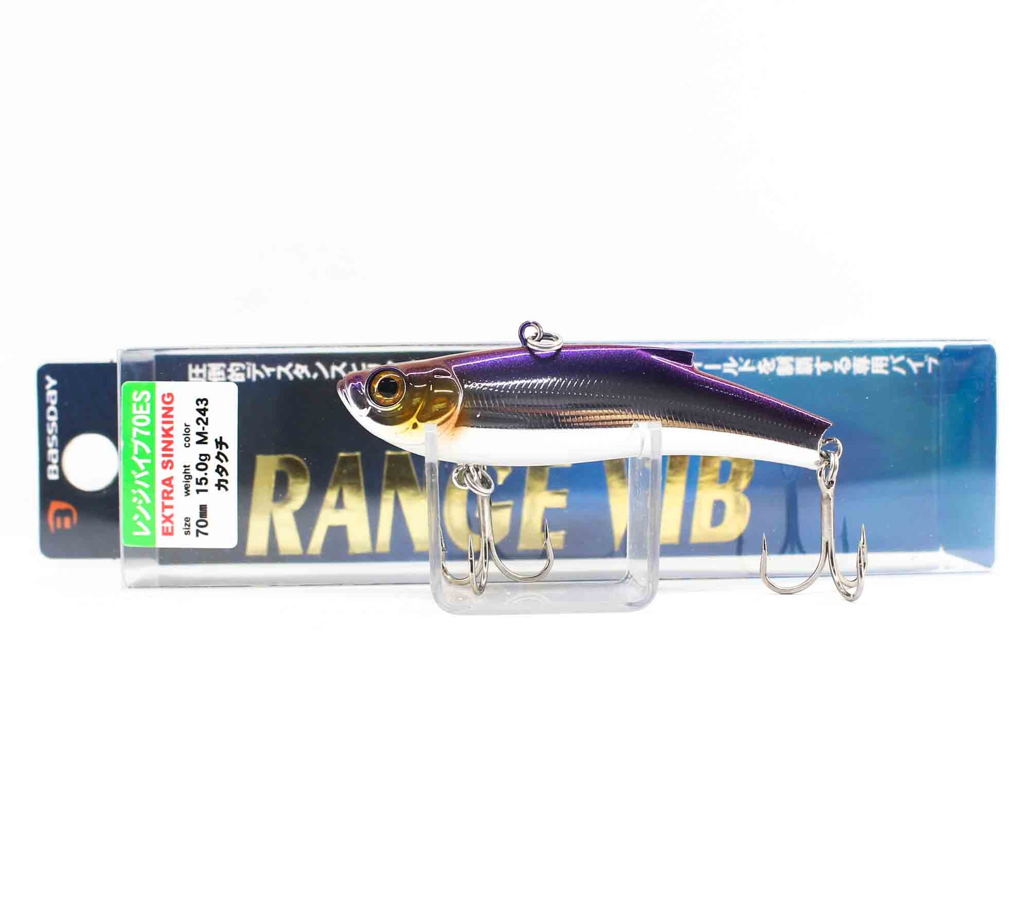 Bassday Range Vibe 70 ES Extra Sinkender Vibrationsköder M-243 (0489)